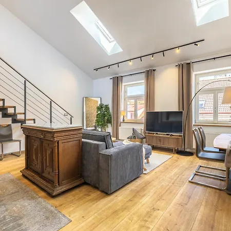 Lägenhet Peaceful Terrace Loft With Ac Near Vysehrad By Easybnb Premium *