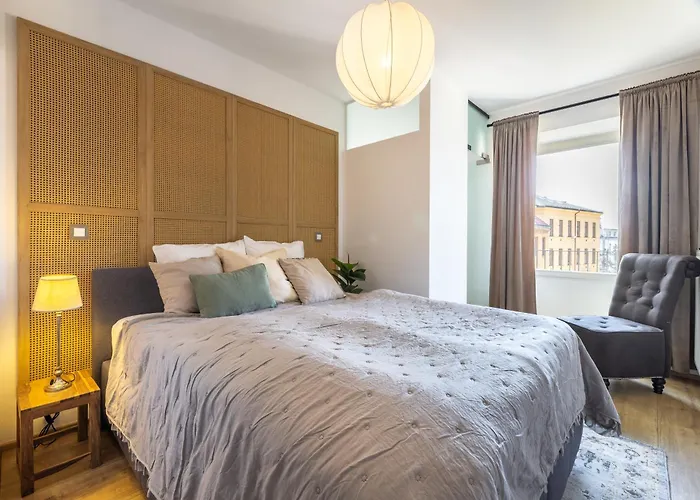 アパート Peaceful & Cozy Living In Vysehrad With A Balcony