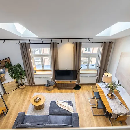 Peaceful Terrace Loft With Ac Near Vysehrad By Easybnb Premium *